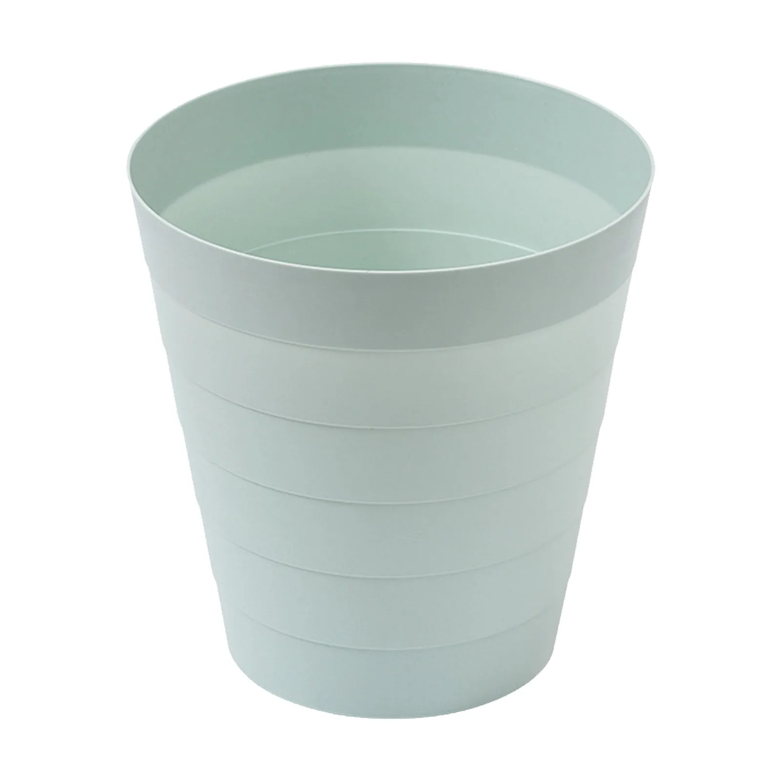 Круглая пластиковая маленькая мусорная корзина 9 л с крышкой для ванной комнаты