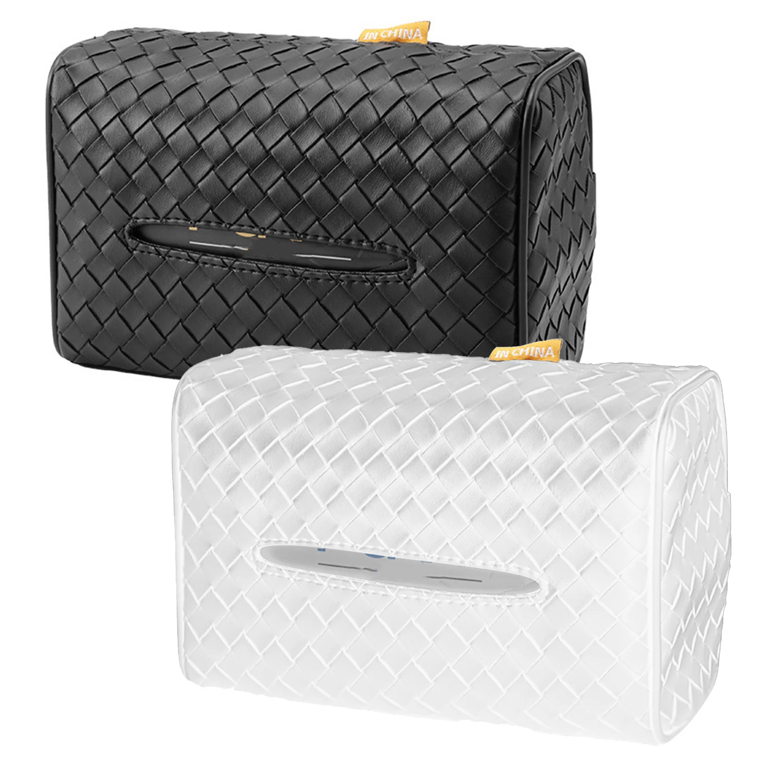 

Автомобильный держатель для салфеток, изящный тканевый контейнер для салфеток, компактная прямоугольная подставка для салфеток для спальни