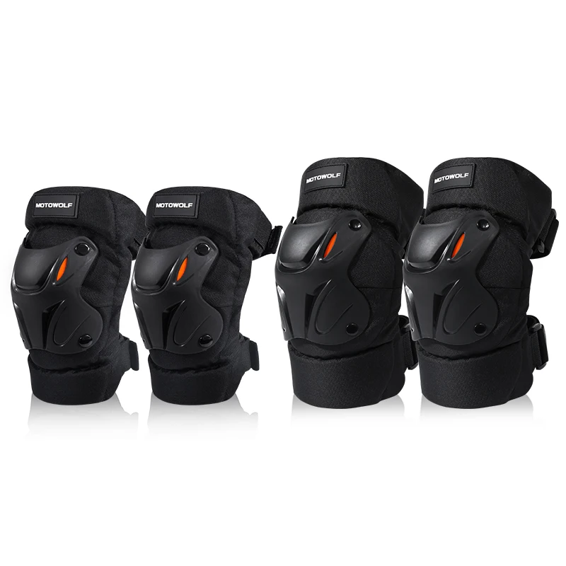 

MOTOWOLF High Quality Knee & Elbows protection pro biker cycling knee guard motorcycle