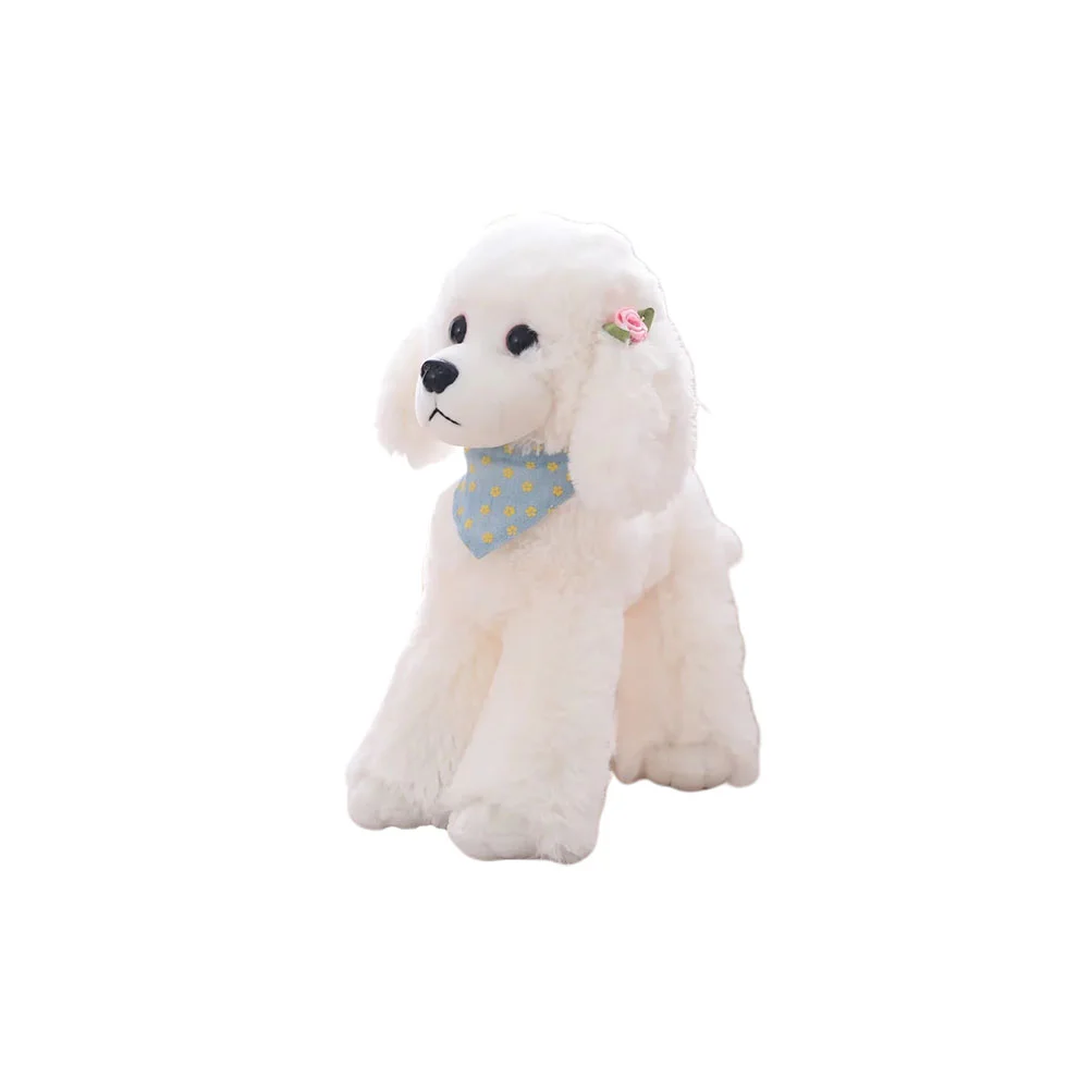

Pet Toys Dog Children Gift Decorative Poodle Baby Kids Stuffed Plush White Kawaii