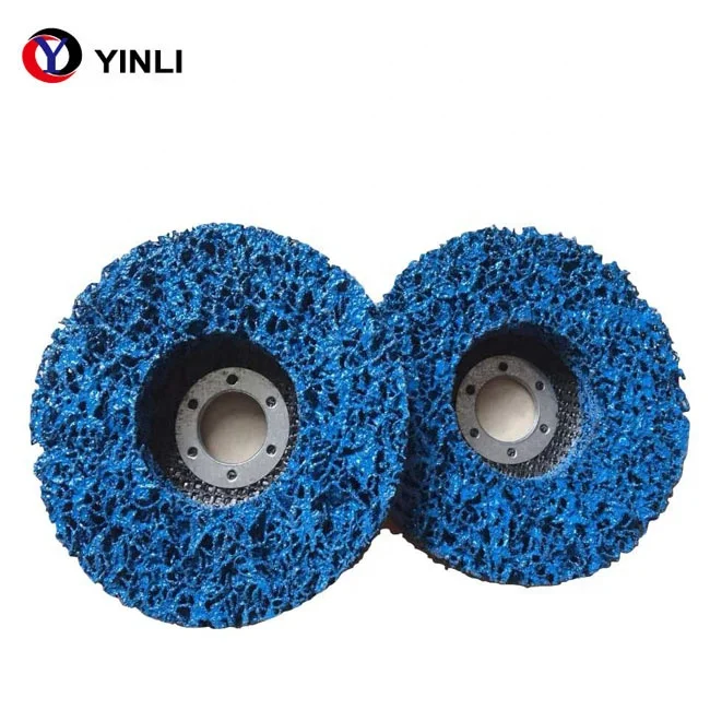

Yinli abrasives new type 4inch blue color clean and strip discs