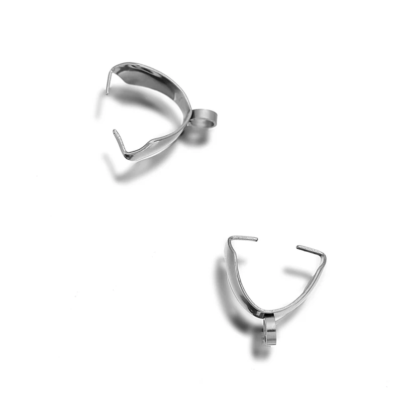 Застежки для ожерелья 20 шт./лот из нержавеющей стали 2 5*9 мм/3 5*11 мм/4*12/5*14 мм - купить