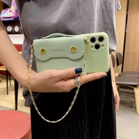for iphone 13 12 11 pro max 12 mini xr xs max 7 8 plus se 2020 soft tpu case woman handbag phone case with card holder new cover