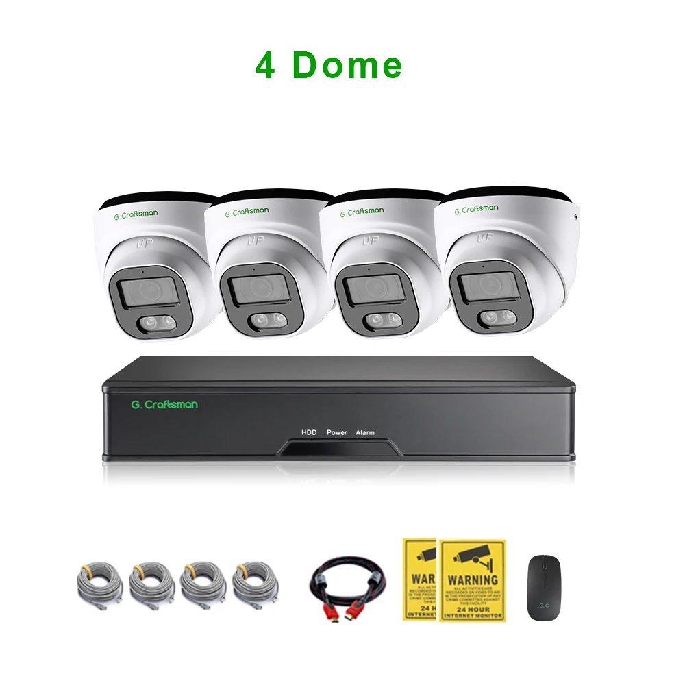 

G.Craftsman система видеонаблюдения GH5-AK4 4CH