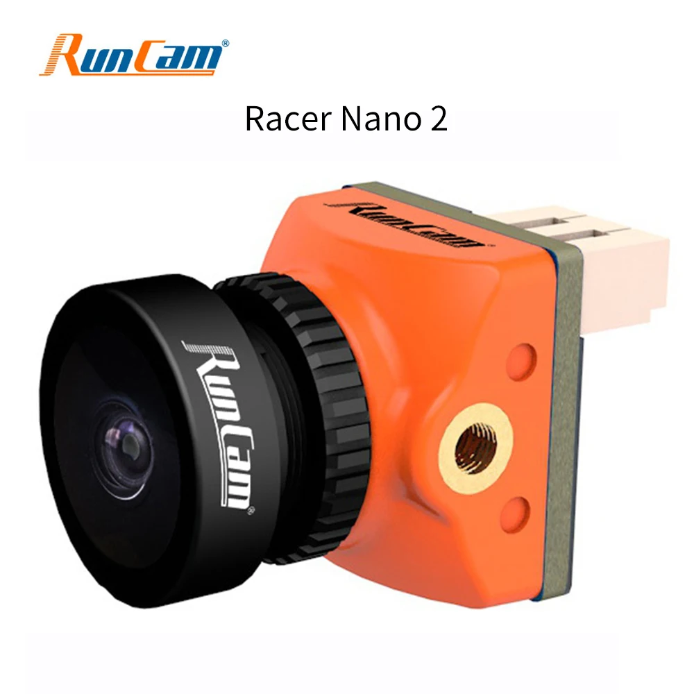 RunCam Racer Nano 2 CMOS 1000TVL 1,8 мм/2,1 мм Супер WDR самая маленькая камера FPV 6 мс низкая задержка управление жестами OSD для гоночного дрона
