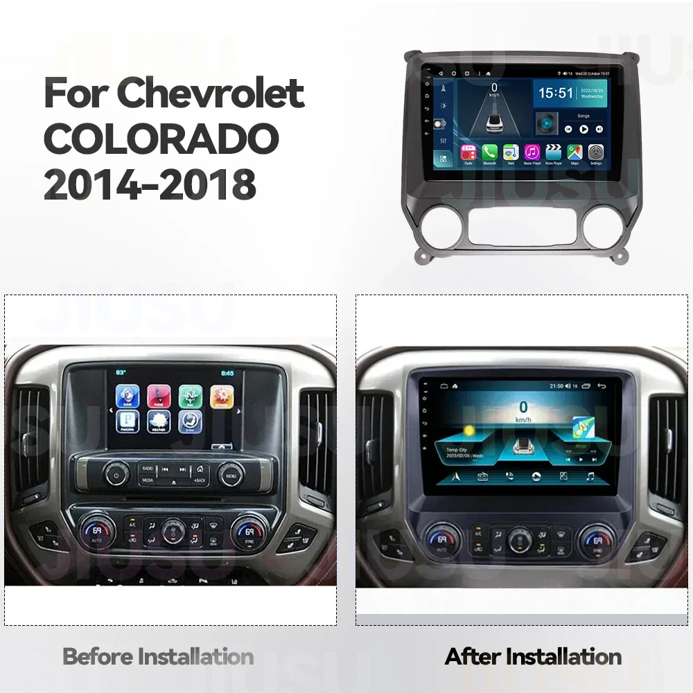 Автомобильный радиоприемник Android 12 мультимедийная аудиосистема для Chevrolet Silverado