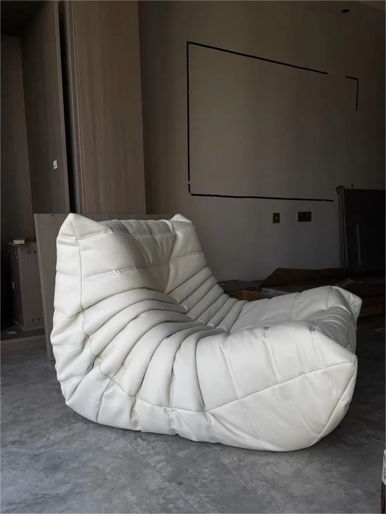 

Internet Celebrity Freehand Space Togo Full Sponge Caterpillar Sofa Light Luxury Living Room Balcony Bay Window Single Lazy