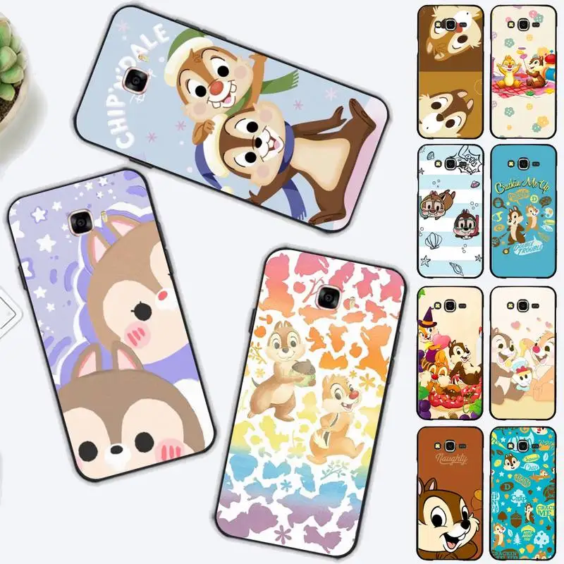 

Disney Chip and Dale Phone Case for Samsung J 2 3 4 5 6 7 8 prime plus 2018 2017 2016 core