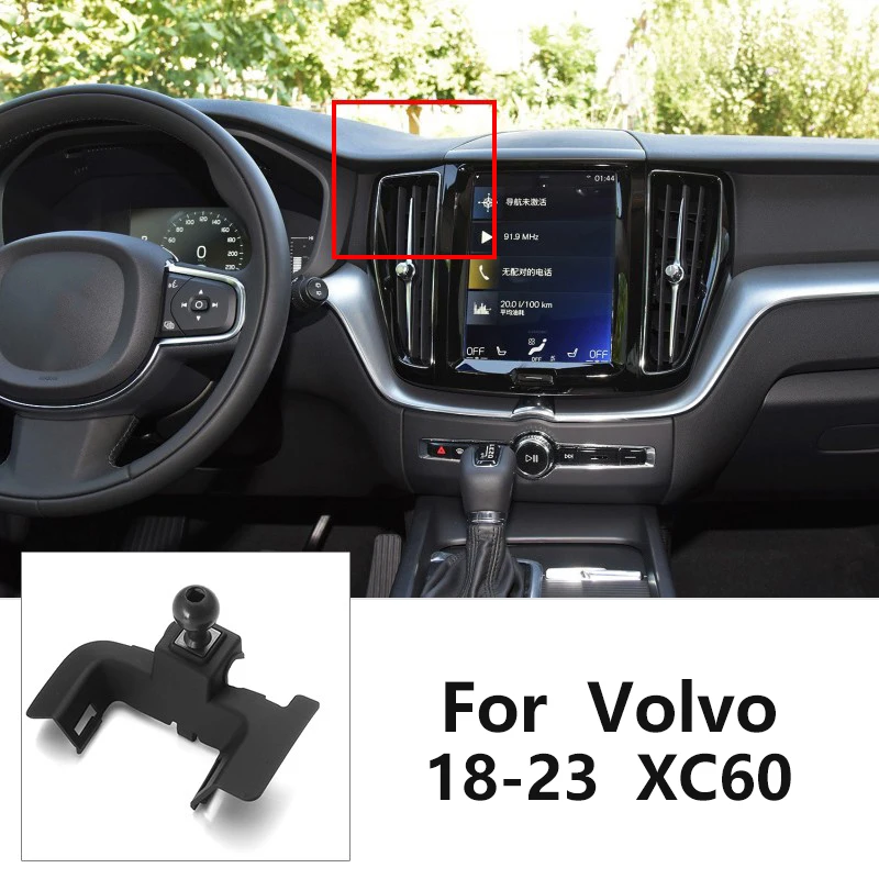 

Специальный держатель телефона для автомобиля, подставка для телефона, кронштейн, основание для Volvo XC40 XC60 S90 V90 S60 V60 2009-2023