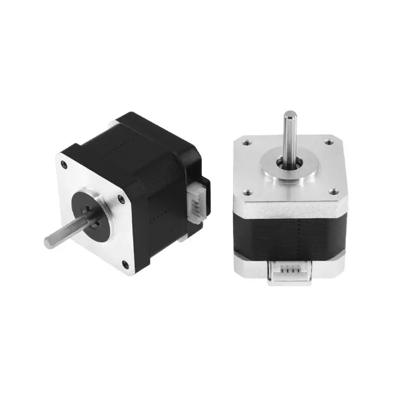 Шаговый двигатель Nema17 17HS4401 Nema 17 42BYGH 1.5A 4 провода для 3D-принтера-гравера Прямая