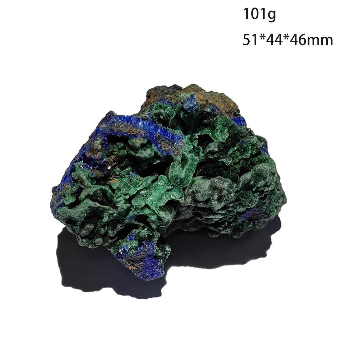 

C2-5A 100% натуральный камень, азуритовый кластер, малахит, минеральный кристалл, образец, украшение для дома из провинции Аньхой, Китай