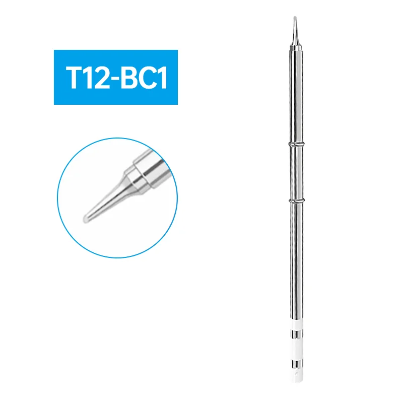 

Комплект паяльных жал T12, 75 Вт, паяльник с подогревом, портативный комплект паяльных жал для паяльного инструмента Hakko FX951