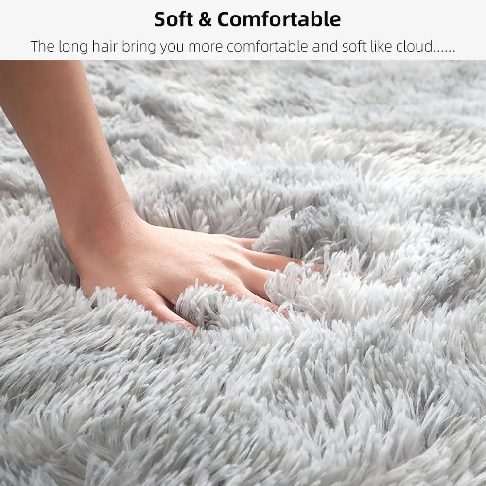 Роскошный современный пушистый мягкий детский ковер yinзам украшение для детской