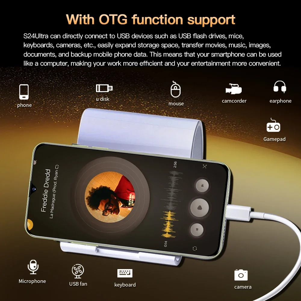 Оригинальный смартфон X7 Pro 7 3 дюйма глобальная версия 16 ГБ + 1 ТБ Snapdragon 8 gen3 Android14 50 108