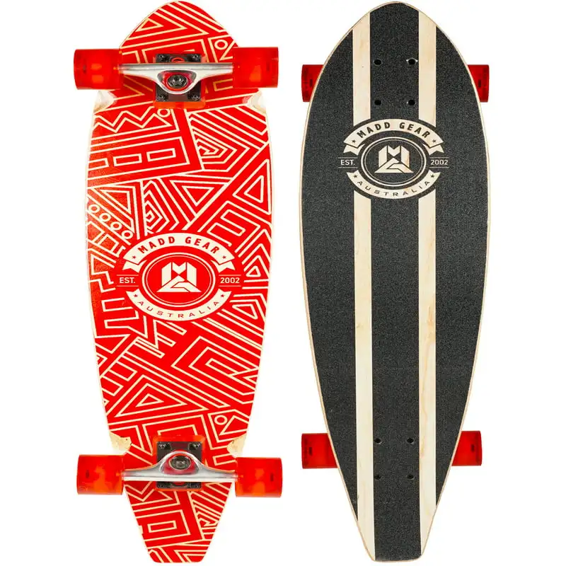 

Longboard Skateboard - Ocher - 62mm Wheels with ABEC 9 Bearings