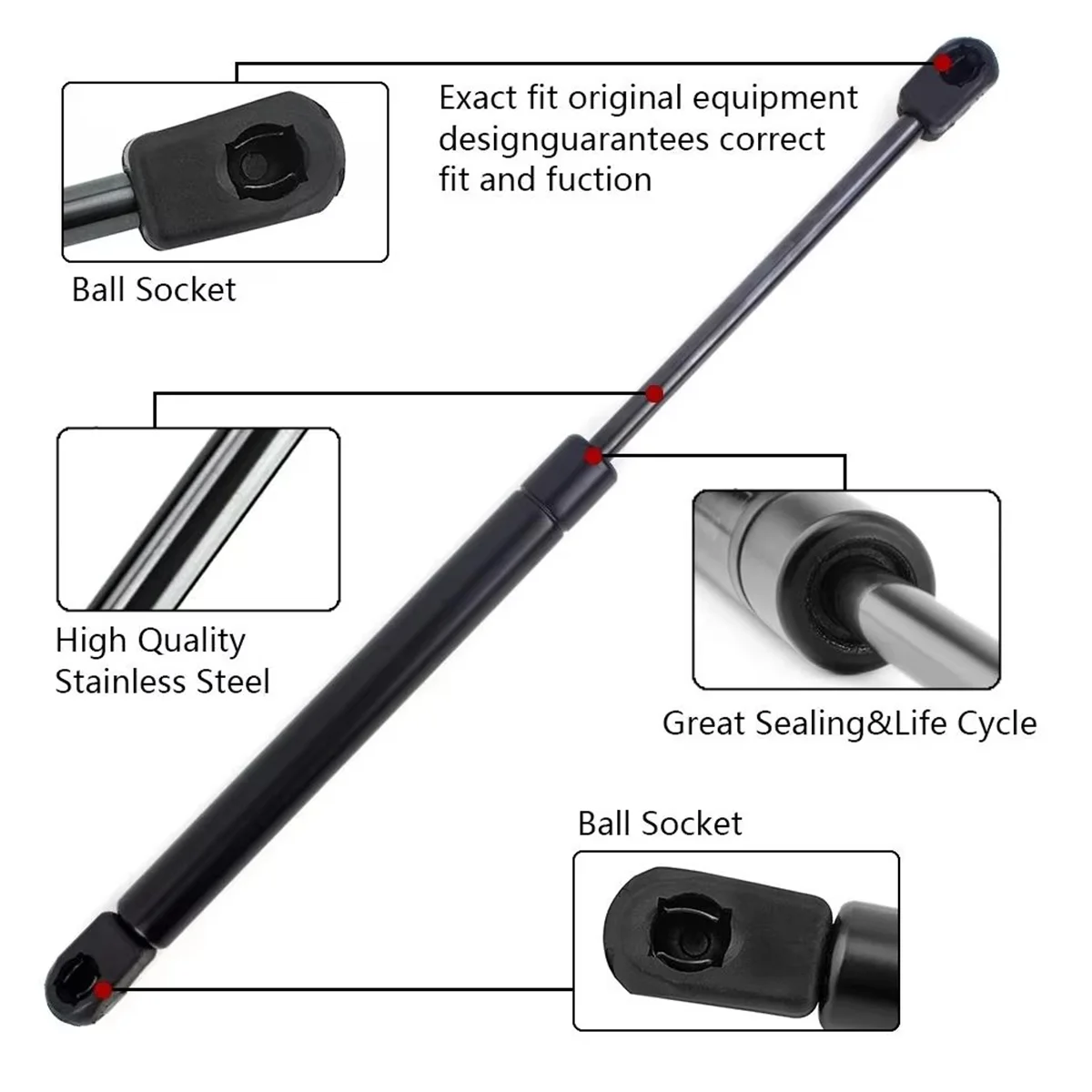 Для Mitsubishi Outlander 2007-2012 5802A008 Автомобильный задний багажник задняя дверь багажника