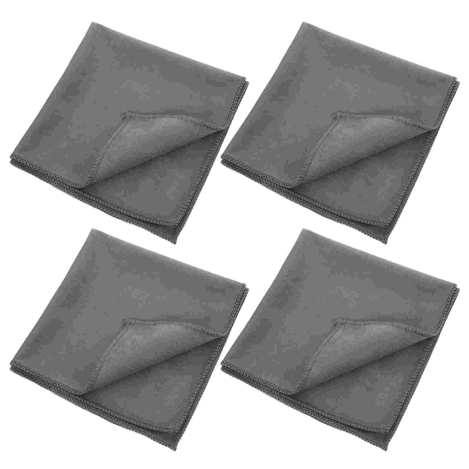 4-шт салфетки для чистки стекла зеркал кухонные мытья посуды очки