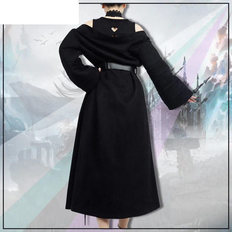 Игра FINAL FANTASY XIV FF14 Gaia Косплей Костюм FFXV Shadowbringers Платье Взрослый Хэллоуин На Заказ