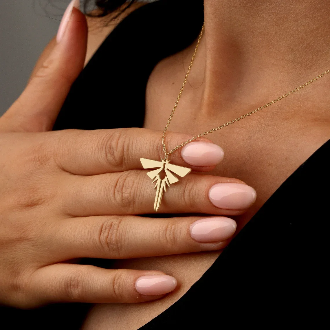 Изящный минималистичный Светлячок с надписью Last of Us подвеска для костюма косплея