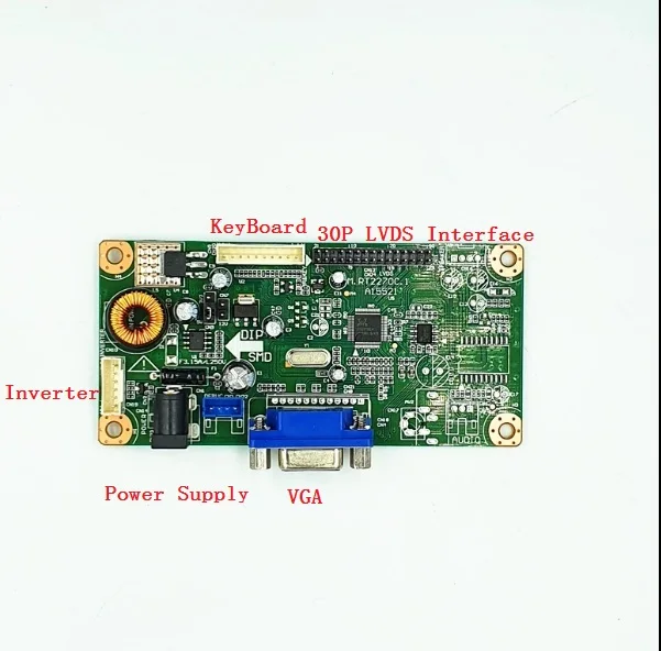 Плата контроллера Yqwsyxl VGA ЖК-дисплей работает для 10 4 дюймов G104SN03 V.5 V5 800X600 плата