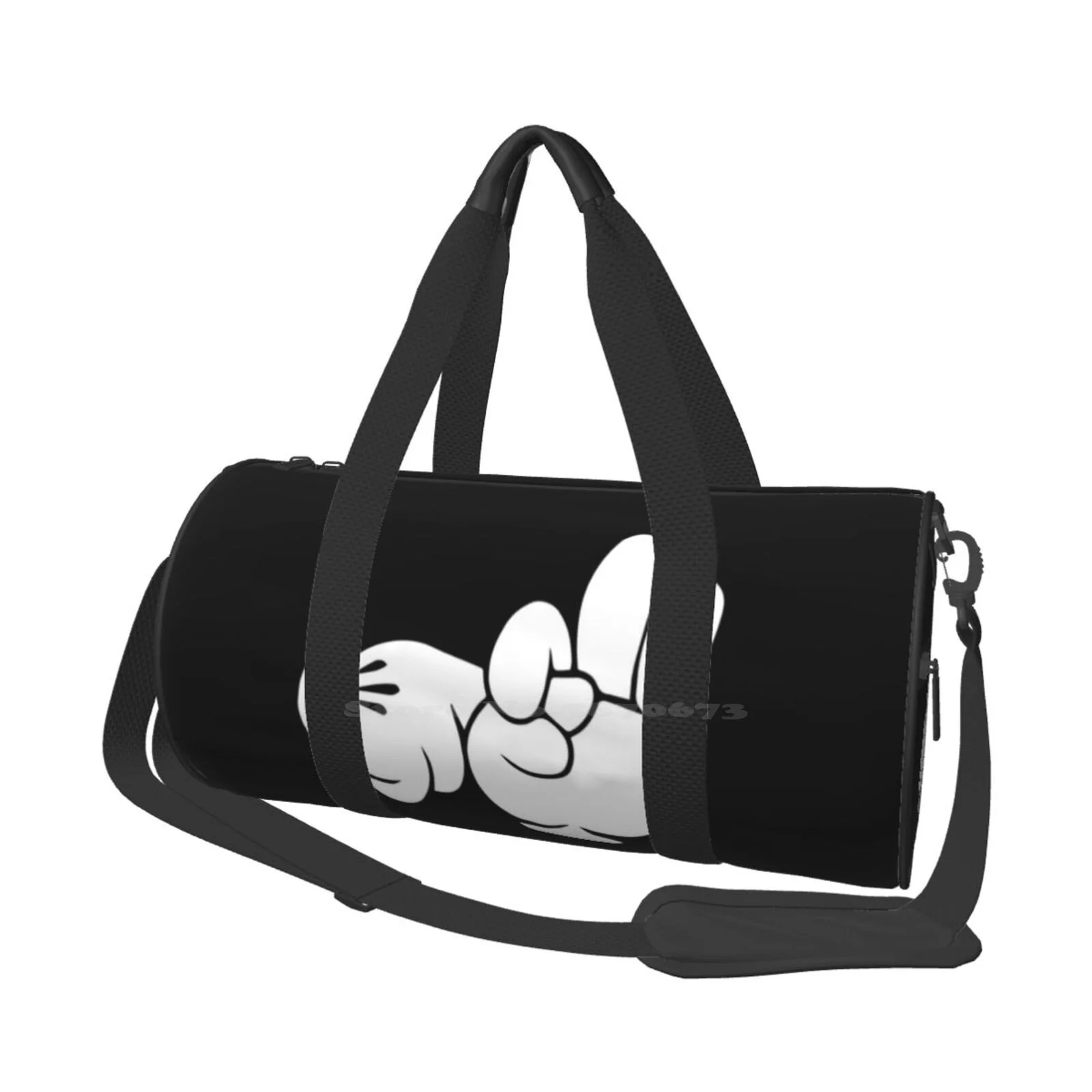 

Let - Funny - Sex Joke Large-Capacity Shoulder Bag For Shopping Storage Outdoor Lets Mickey Sex Hands Mickey Hands Sign Kiss