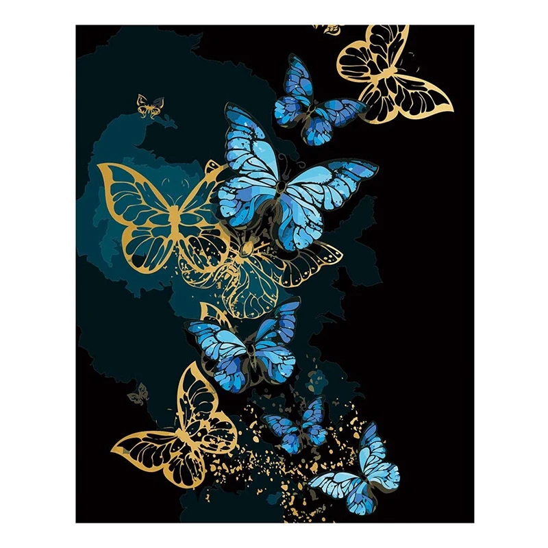 

Набор для рисования по номерам на холсте для взрослых, 16 х20 дюймов, набор для рисования акриловыми красками «сделай сам» для детей и взрослы...