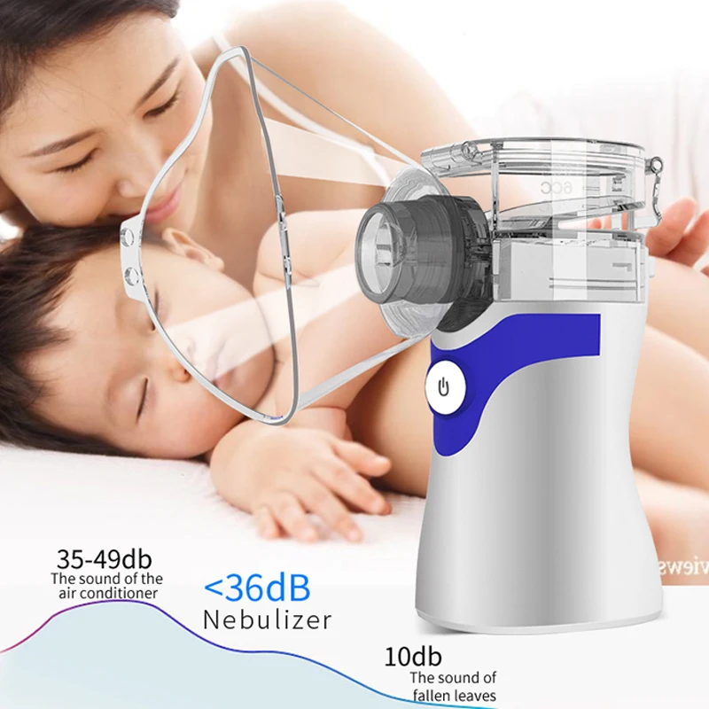 

Небулайзер портативный ультразвуковой для ухода за здоровьем для детей и взрослых