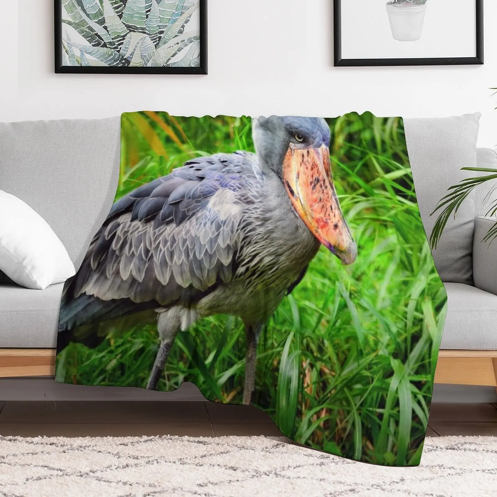 Одеяло Shoebill Balaeniceps Rex покрывала на кровать одеяла Хэллоуин Nap Polar