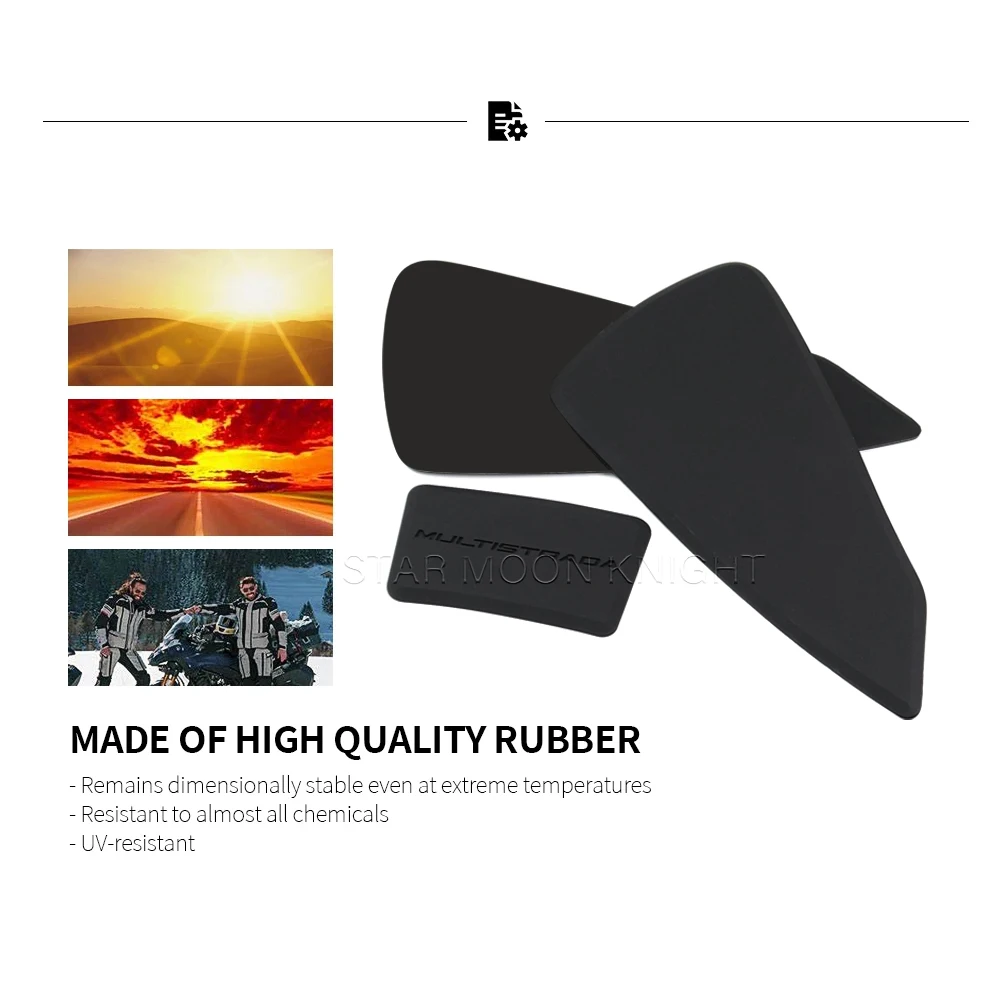 Мотоциклетные аксессуары наклейки на прокладку топливного бака для Ducati Multistrada V4 S