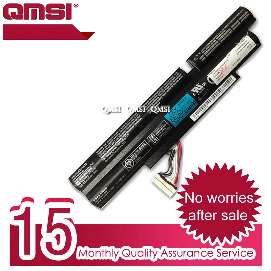 Аккумулятор для ноутбука QMSI 11.1V 66wh 6000mah модели AS11A3E AS11A5E для Acer Aspire 3830TG 3830T 4830T 5830T 5830TG 4830TG и др.