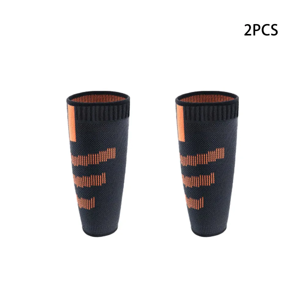 

1 Pair Calf Compression Sleeves For Runner Leg Pain Relief Knitted Elastic Calf Guards Nylon Compression Socks Tennis Racket