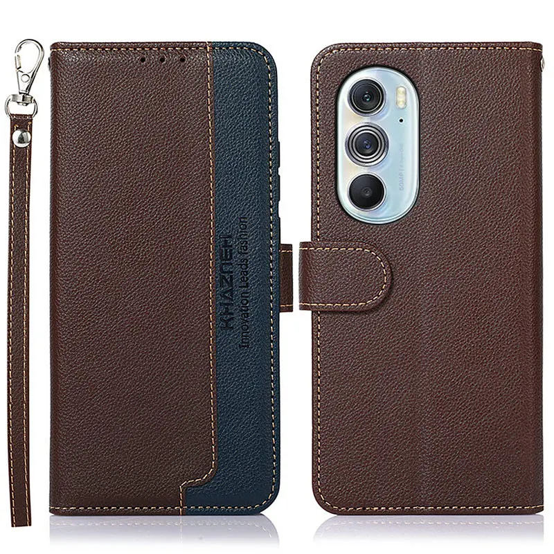 

For Motorola Moto Edge 30 Ultra X40 Pro Luxury Case Leather Book 360 Protect Capa Moto 20 Lite Fusion X30 Neo S30 5G Flip Cover