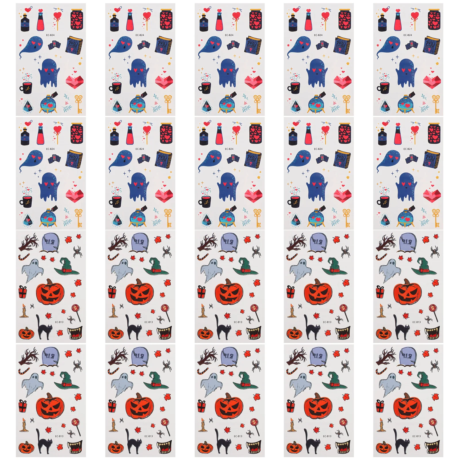 

Kids Stickers Sticker Temporarywaterproofcartoon Boys Stencilsfunny Decals
