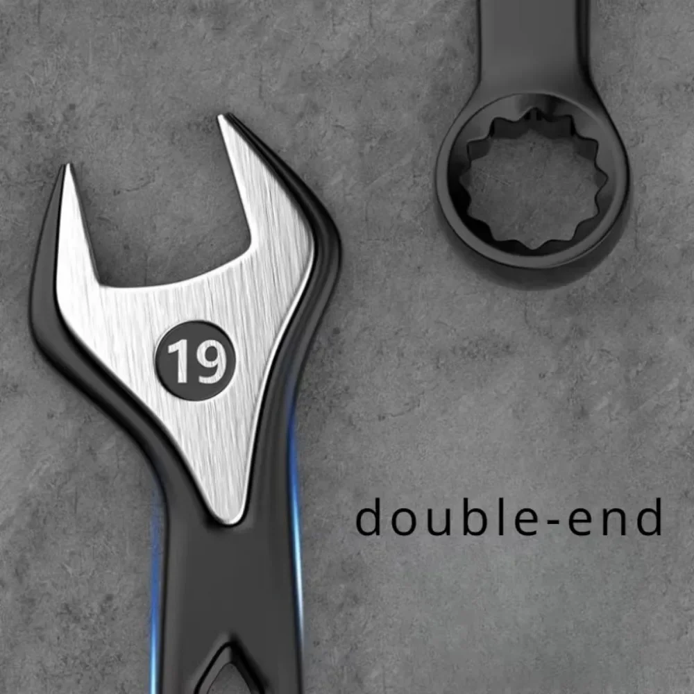 Набор ключей с храповым механизмом из высокоуглеродистой стали