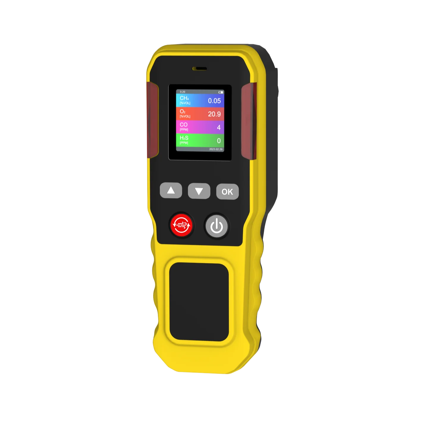 

Портативный 4-Х газовый монитор OEM с внутренним насосом для отбора проб