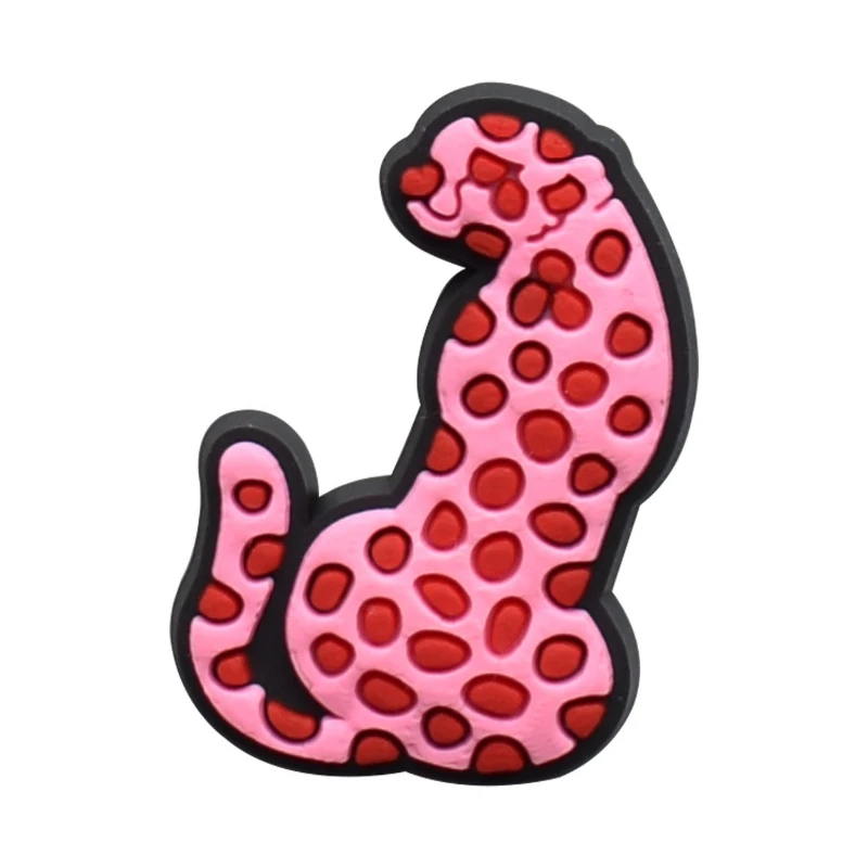 Novelty 37 Pcs Pink Girl Croc Charms Accessories Sandals Shoe Decorations Buckle Girls Women Party Gifts