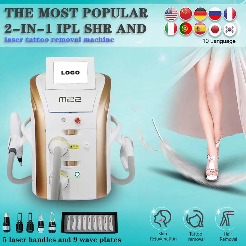 

2022 Multifunctional IPL Skin Rejuvenation OPT M22 Machine/ Shr Machine for Acne and Wrinkle Removal