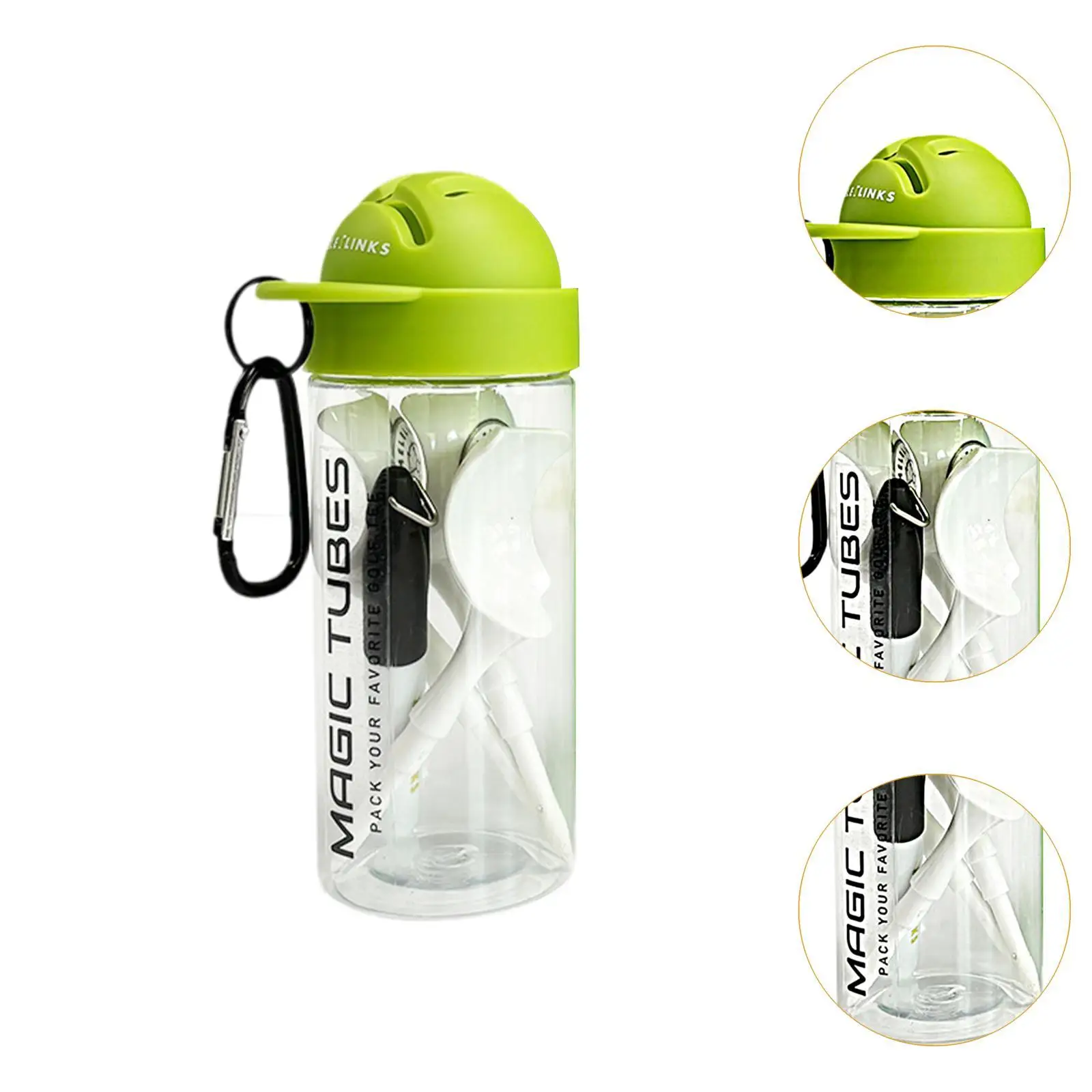 Golf Ball Liner Accessories with Pen Gift Marker Stencil for