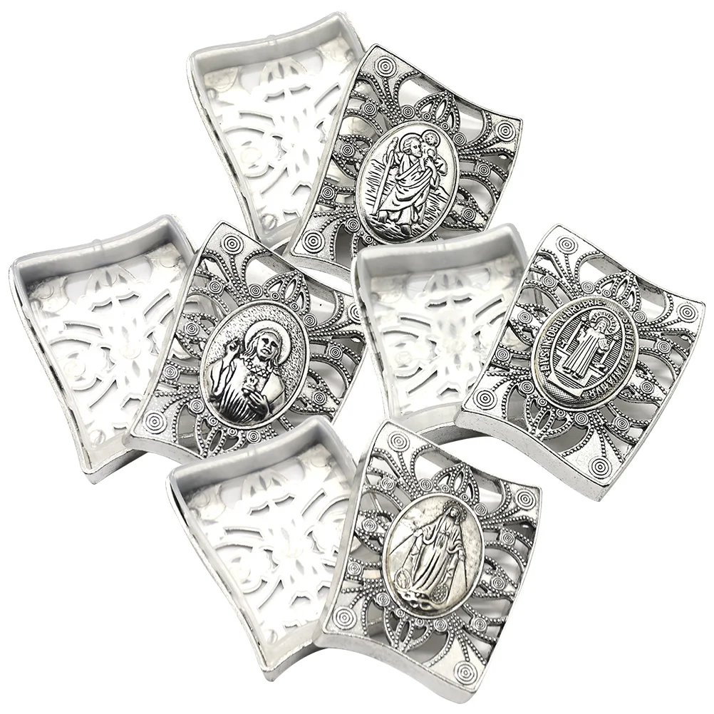 

4 Pcs Jewelry Case Women's Jewelry Box Rosary Beads Case Vintage Jewelry Rosary Box Container Ring Case