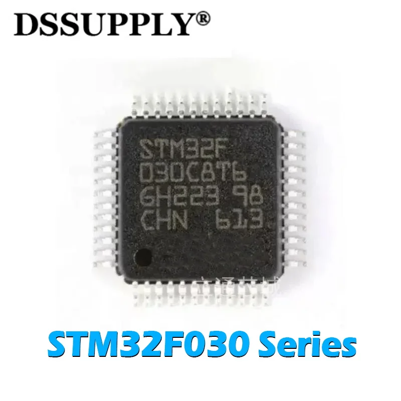 Новый оригинальный чип памяти STM32F030 STM32F030C6T6 STM32F030R8T6 STM32F030RCT6 STM32F030CCT6 STM32F030C8T6 STM32F030K6T6 LQFP, 5 шт.