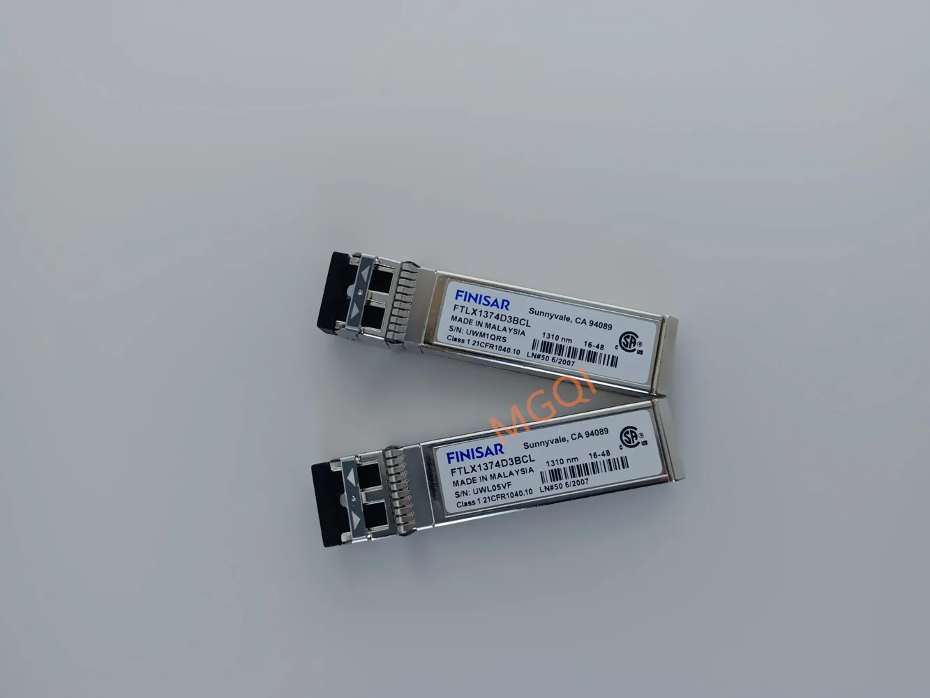 Оптоволоконный трансивер Finisar 10 ГБ FTLX1374D3BCL SFP + 1310NM LRM 1 км 10G Сетевой адаптер Общий