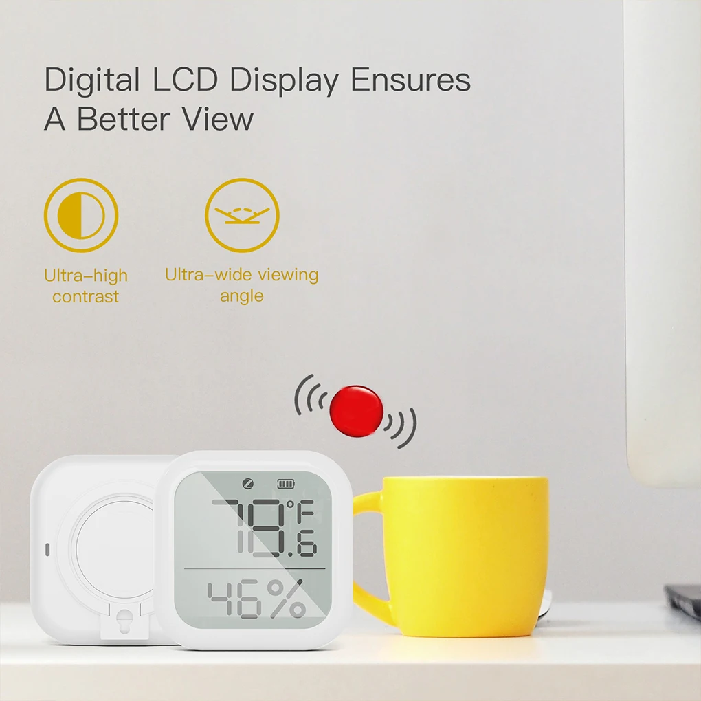 

Tuya ZigBee Smart Temperature Humidity Sensor Digital Thermometer