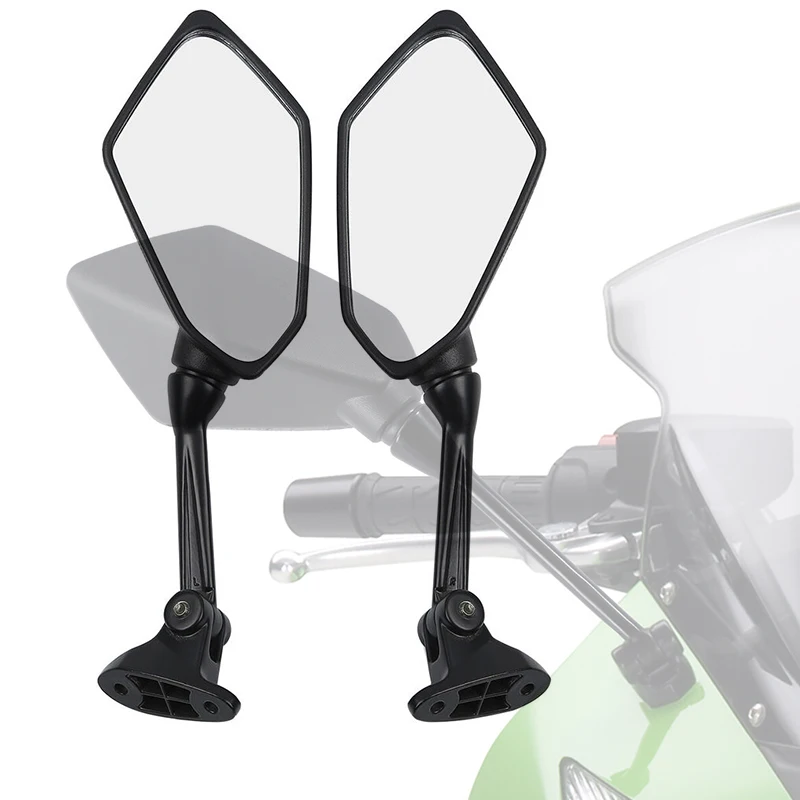 

Мотоциклетные зеркала заднего вида, подходят для Kawasaki Ninja ZX6R ZX 6R ZX-6R 2009-2012 2011 2010