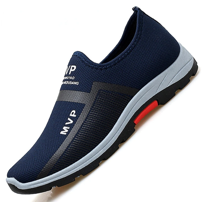 

Summer Mesh Men Shoes Lightweight Sneakers Men Fashion Casual Walking Shoes Breathable Slip on Mens Loafers Zapatillas Hombre