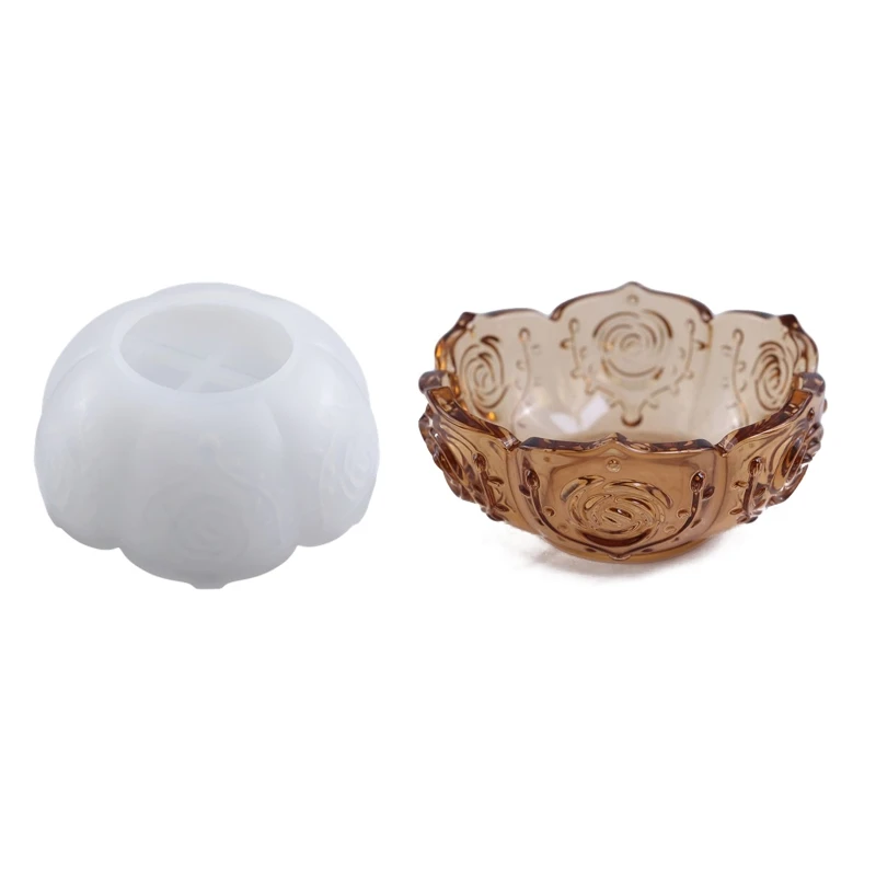 

Bowl Resin Mold Candle Holder Mold Flowerpot Silicone Mold Jewelry Holder Mold