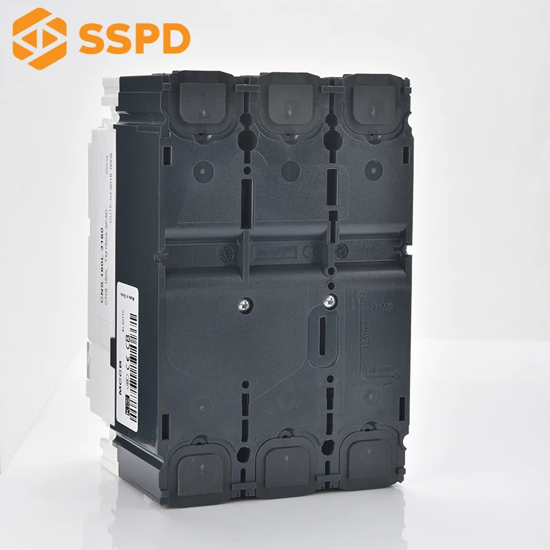 Фото Автоматический выключатель China SSPD, материал PA66, CNS 3P 160N 160A 690V 35kA, Etn, 3 фазы, конкурентная цена №3