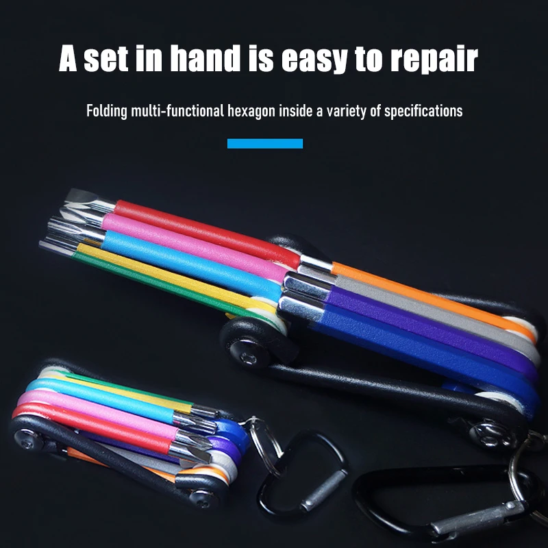 Набор торцевых ключей 9 шт./компл. шестигранный ключ регулируемый гаечный