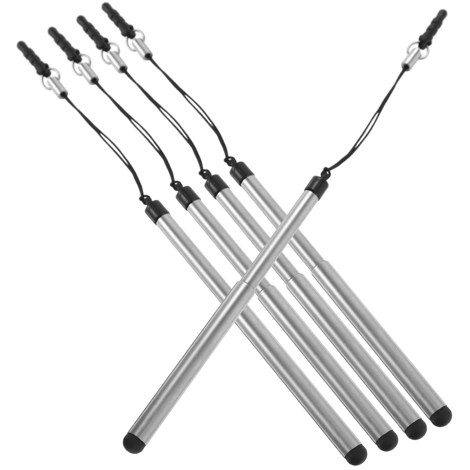 

5 Pcs Retractable Stylus Tablet Pen Laptop Computer Touchscreen Universal Screens