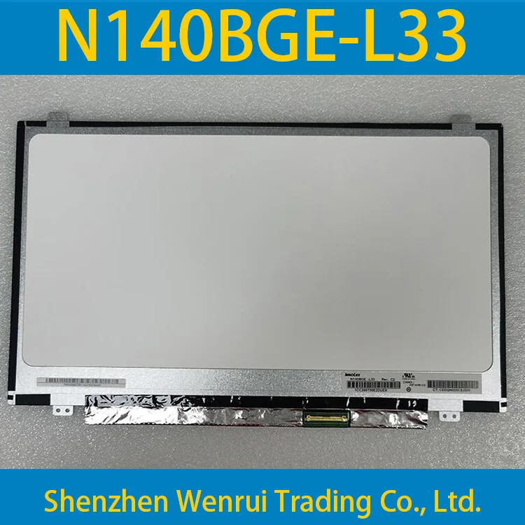 

Тонкий ЖК-экран для ноутбука 14,0 дюйма, 40 контактов, 1366 × 768