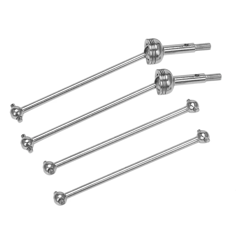 

4 шт. передний Универсальный приводной вал CVD и задняя кость собаки для Wltoys 144001 1/14 RC Дрифт гоночный автомобиль Запчасти Аксессуары